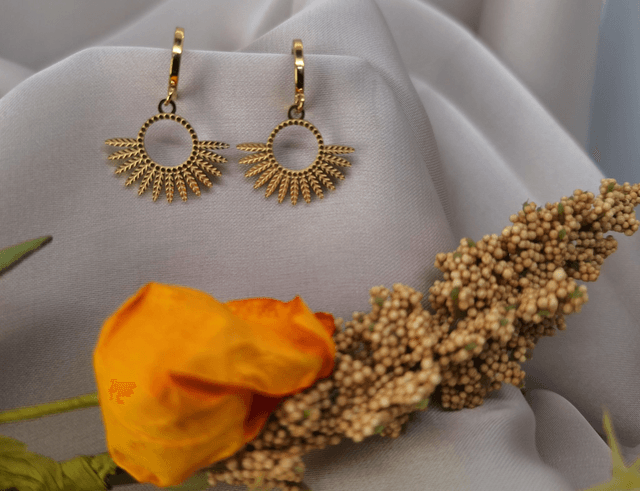 Boucles d&#039;oreilles Soleil
